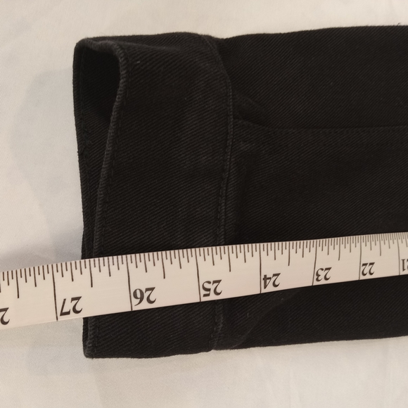 Guess Denim Trucker Jacket Men’s XL Black Type 3 Style Jean Work Wear NWT - Picture 12 of 15